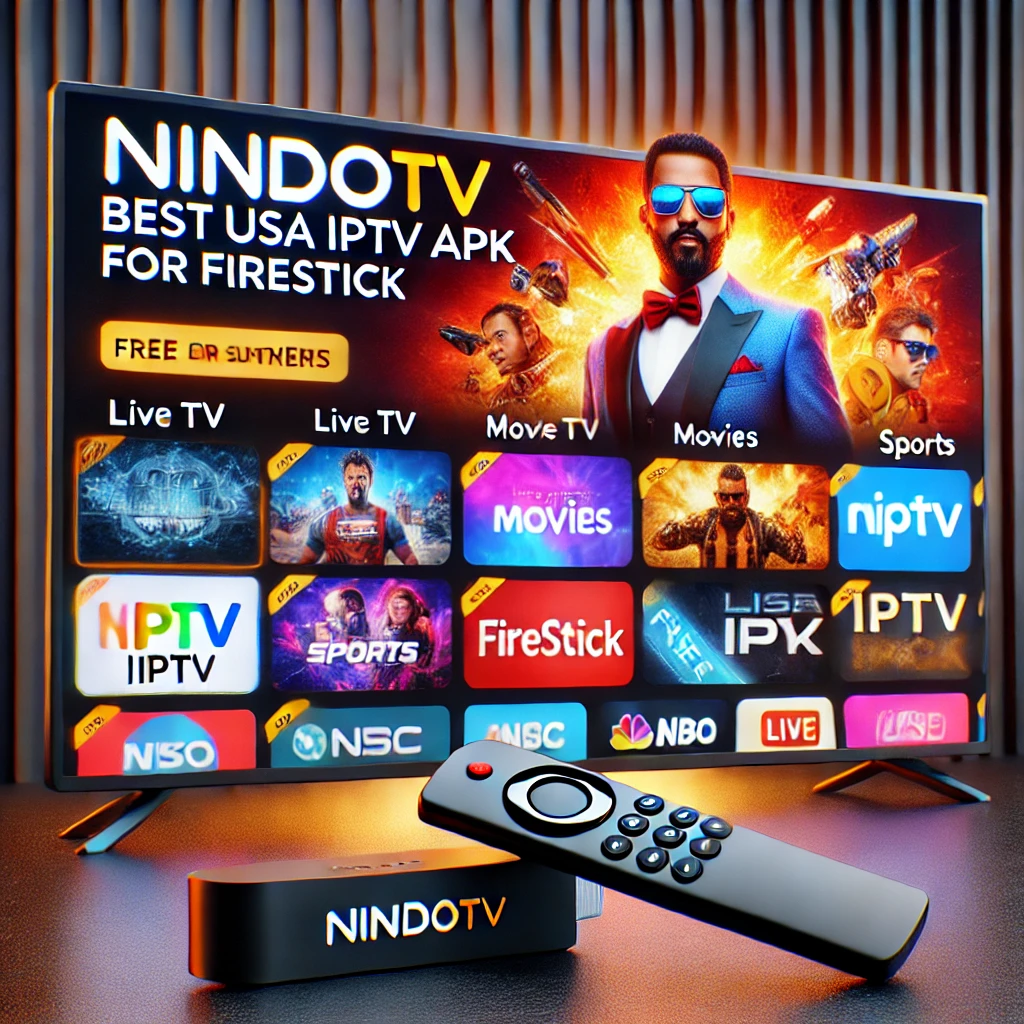 Best USA IPTV APK for Firestick – NindoTV NindoTV